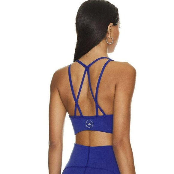 Adidas by Stella McCartney Size XS True Strength Medium Support Sports Bra NWT - Picture 2 of 7